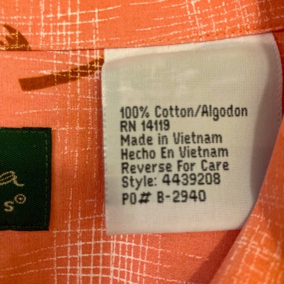 Palm Tree Button Up - Picture 6 of 6